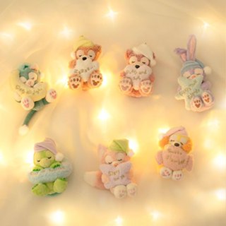 【Disney迪士尼】達菲熊睡眠系列 吊飾 別針 達菲熊 雪莉玫 可琦安 史黛拉 玲娜貝兒 傑拉多尼 奧樂米拉 日本代購