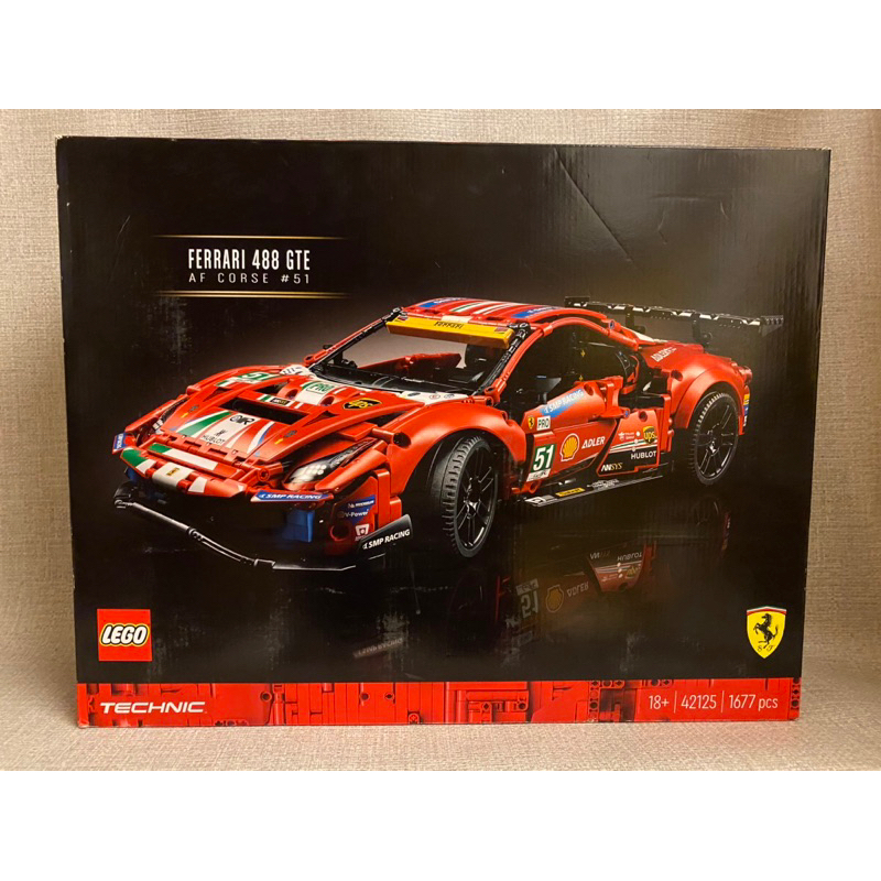 【LETO小舖】樂高 LEGO 42125 TECHNIC系列 Ferrari 488GTE AF CORSE #51