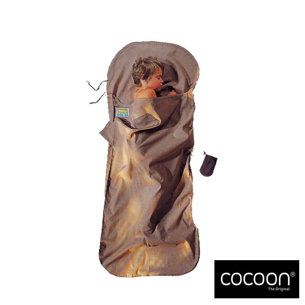 【COCOON】童旅行睡袋內套-單人『卡其』CK25