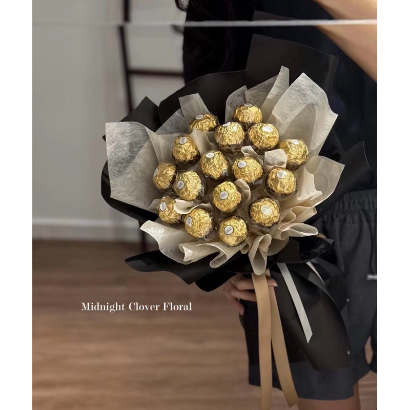 巧克力花束 情人節花束💗 金莎花束 告白花束 聖誕花束  交換禮物 客製花束