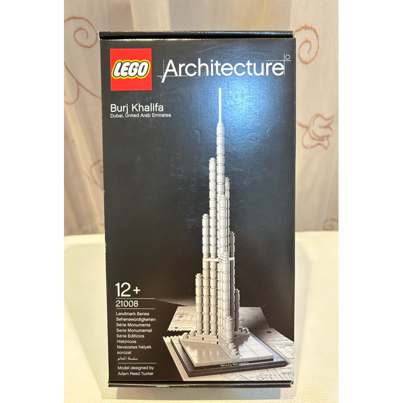 LEGO 樂高 21008 Architecture系列 2011年 Burj Khalifa 杜拜-哈里發塔～全新未組