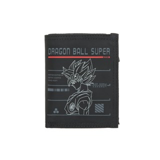 【OUTDOOR】DRAGON BALL SUPER七龍珠超-悟空對折短夾-黑色 ODDB23I06BK
