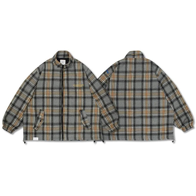 BLACK FLAG JBF23J010 PLAID JACKET 法蘭絨 格紋外套 (二色) 化學原宿