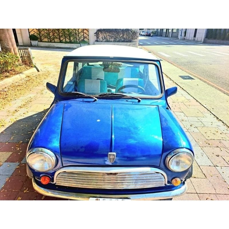 MINI經典品味車 $26.8萬 #AUSTIN MINIMAYATR#1992年 1300cc#原廠手排 4缸 藍白色