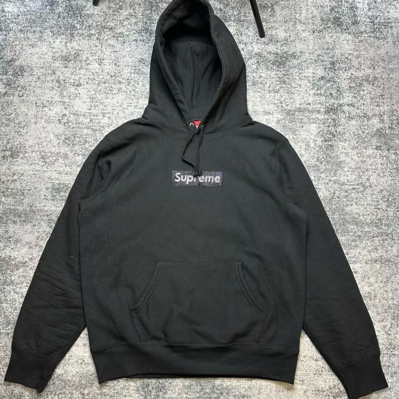 【Gamer】 Supreme box logo 施華洛世奇 鑲鑽 閃亮亮