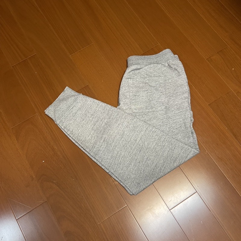 （Size L) 優衣庫 UNIQLO 灰色束口棉褲 （褲3）