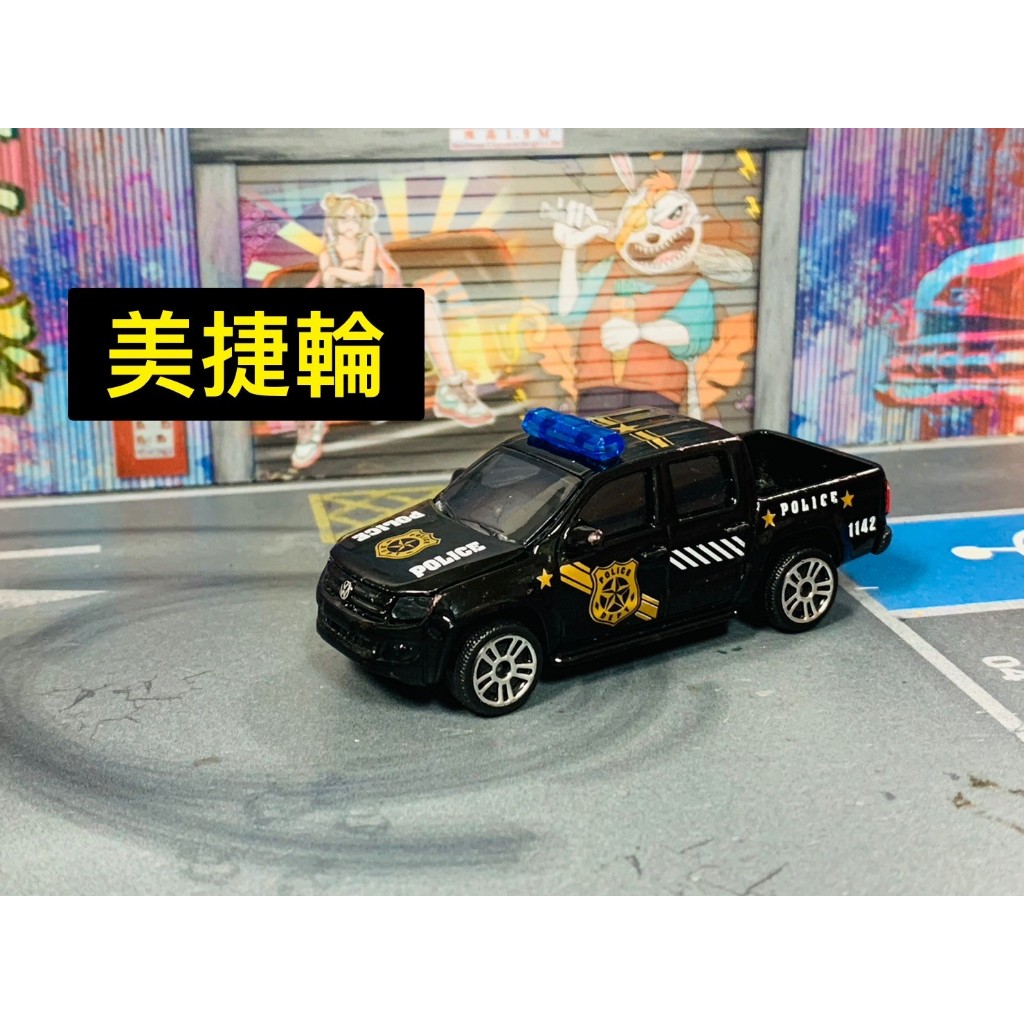 ★他牌-C01-無盒二手-美捷輪 福斯VW AMAROK皮卡藍燈警車