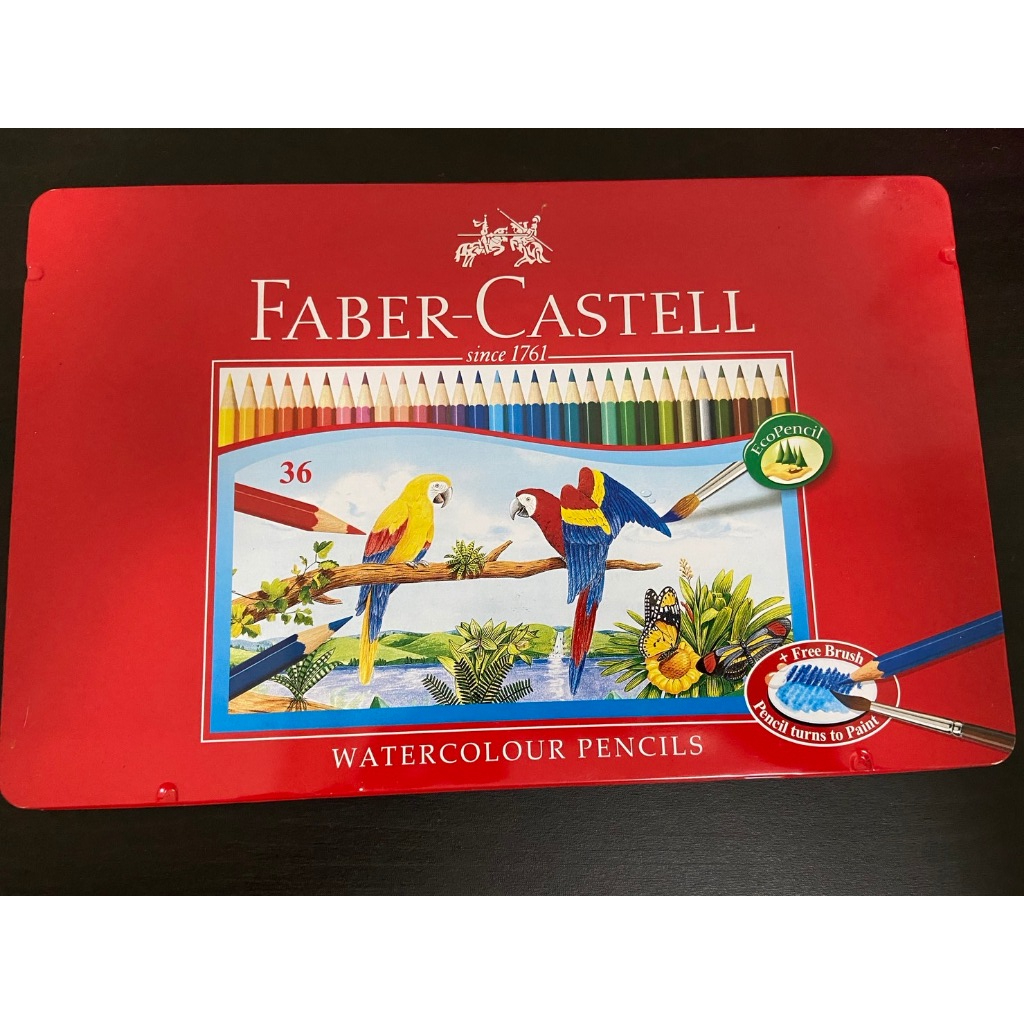 &lt;二手&gt;輝柏 Faber-Castell水性彩色鉛筆 (36色)