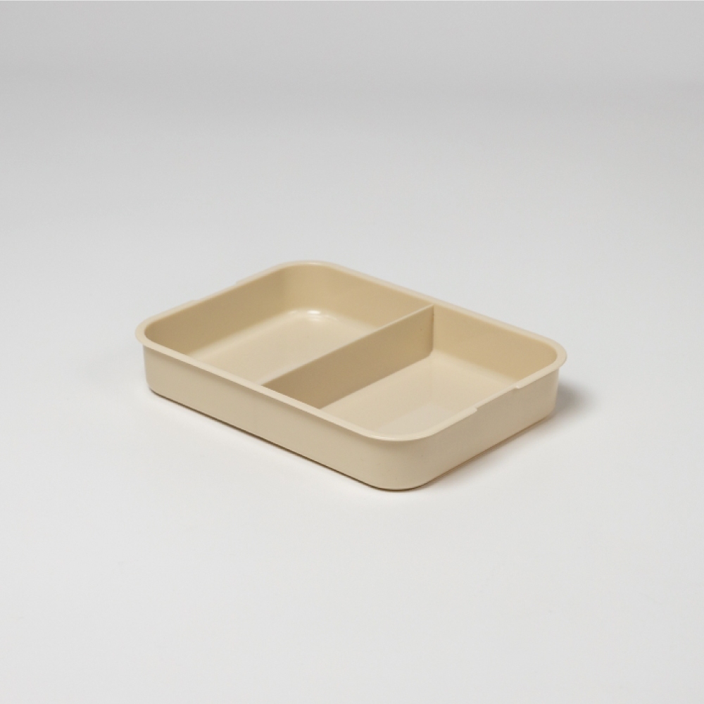 SWANZ天鵝瓷 | 不沾石墨烯保鮮盒 雙格餐盤