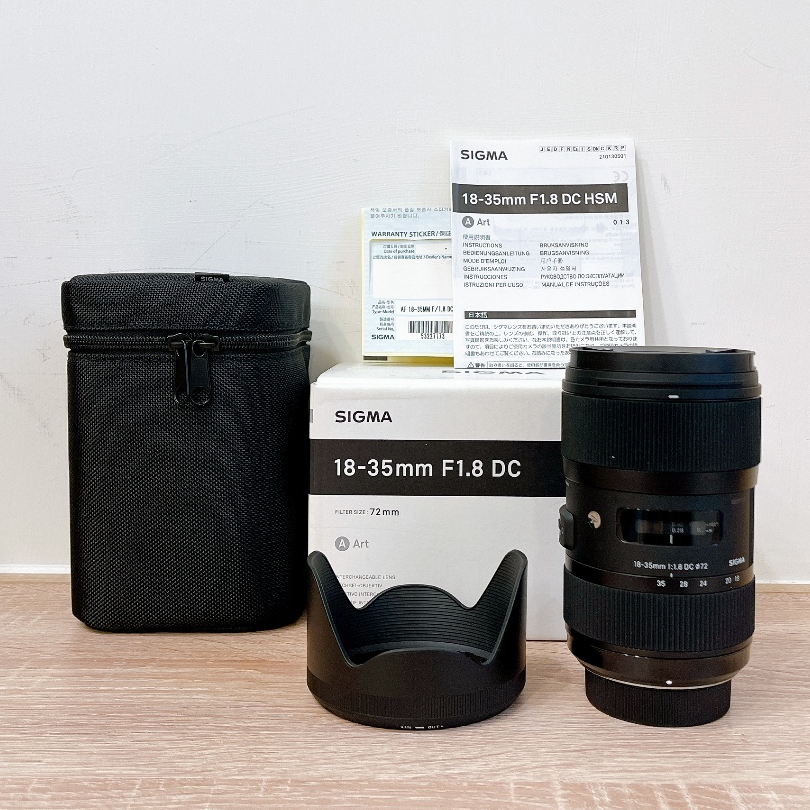 ( Nikon大光圈變焦 ) SIGMA 18-35mm F1.8 DC 大光圈 標準鏡頭 二手鏡頭 保固半年