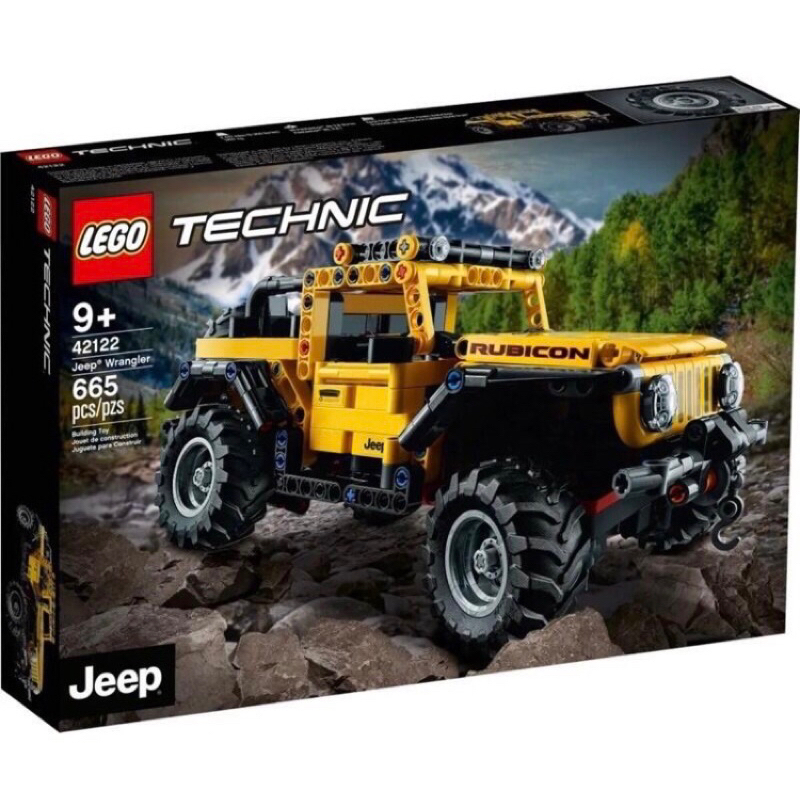 LEGO 樂高 42122 動力科技系列 Jeep Wrangler