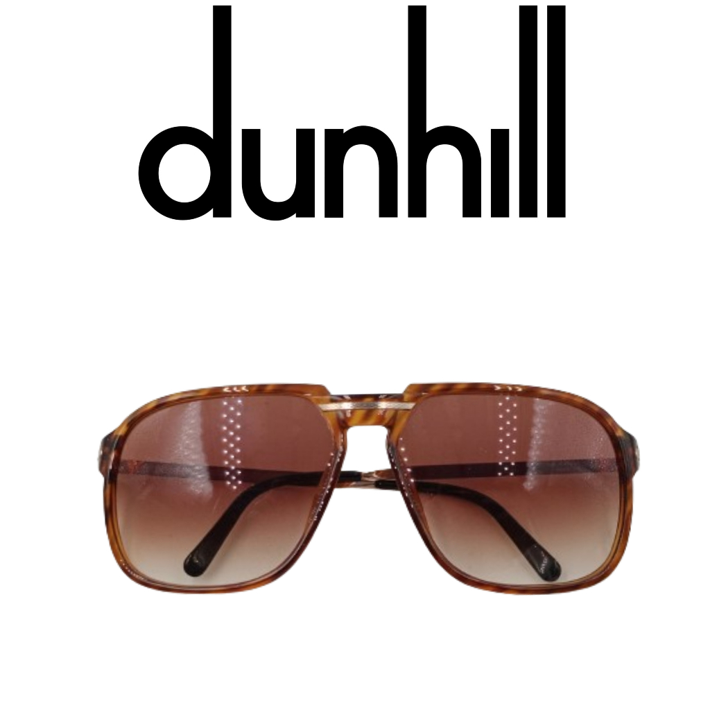 【皮老闆】二手真品 Dunhill VINTAGE 金屬 眼鏡 鏡框 (115)