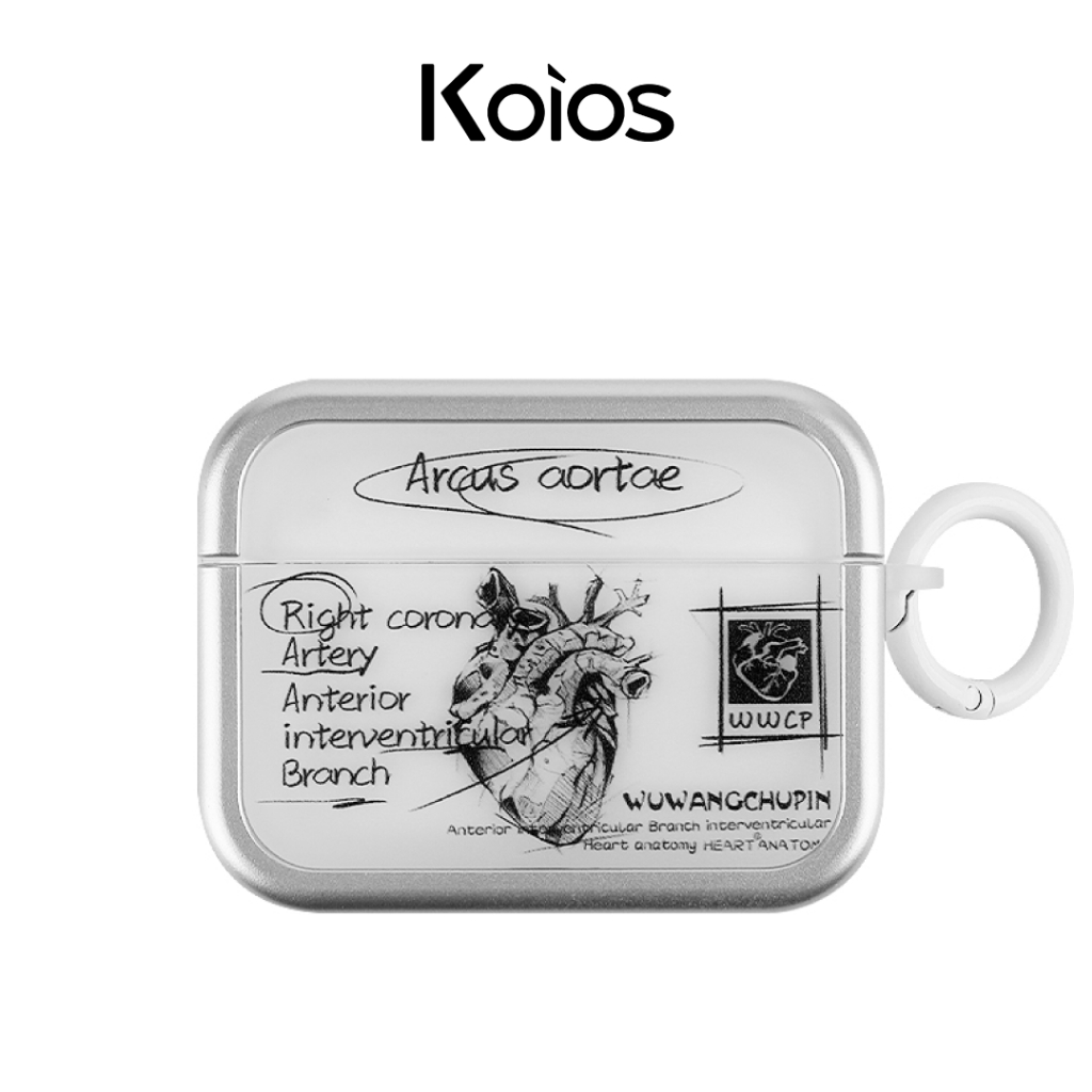 【Koios】 Airpods｜霧透心臟構造耳機殼 Airpods Pro 1 2 3 防摔殼 保護殼 耳機殼 保護套
