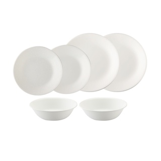 【康寧 Corelle】純白系列6件式餐盤組(F04)