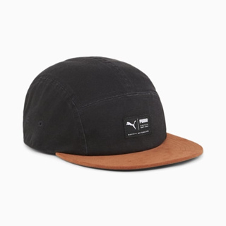 PUMA 帽子 流行系列 SKATE 黑棕 五分帽 02513001