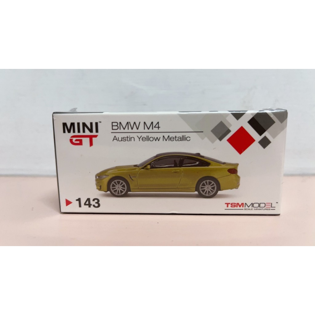 【QIYI SHOP】 Mini GT 143 BMW M4  AUSTIN 黃