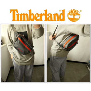 美國【Timberland】撞色設計輕盈尼龍簡約百搭腰包 胸前包