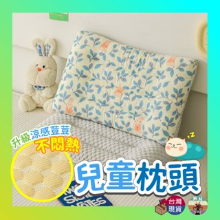 【臺灣24出貨 可機洗 】兒童枕頭 午睡枕 嬰兒枕 涼感荳荳枕 寶寶枕頭 涼感枕頭 安撫枕 枕頭 水洗枕頭 小孩枕頭 兒