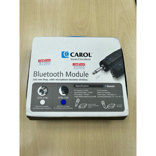 CAROL 藍芽無線領夾式電容麥克風 BTM-210C