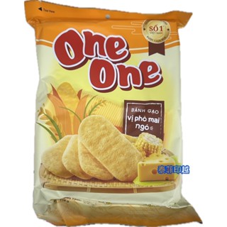 {泰菲印越} 越南 One One 起司玉米風味 海苔風味 米餅 118g