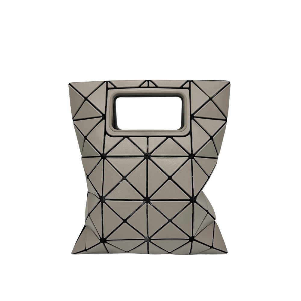 Issey Miyake Bao Bao 4x5 霧面直式手提包(灰)