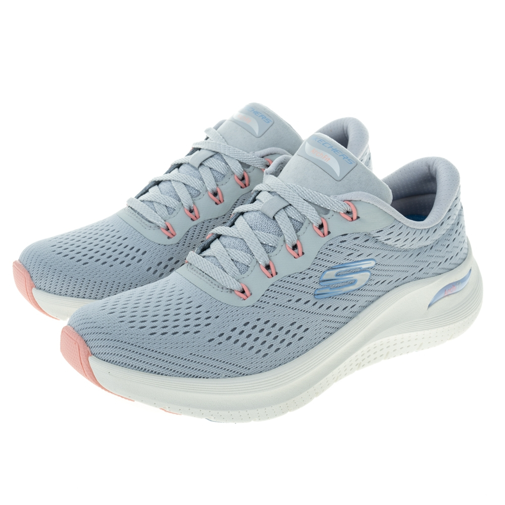 Skechers ARCH FIT 2.0 女 慢跑鞋 避震 厚底 運動鞋 灰白-150051LGMT