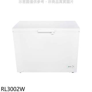 東元【RL3002W】300公升上掀式臥式冷凍櫃(含標準安裝)