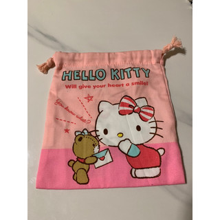 Hello Kitty束口袋 衛生棉袋