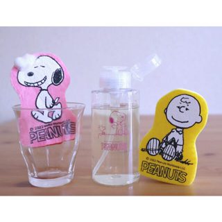 現貨 日雜附錄 史努比 Snoopy Snoopy 海綿兩件組+卸妝按壓瓶