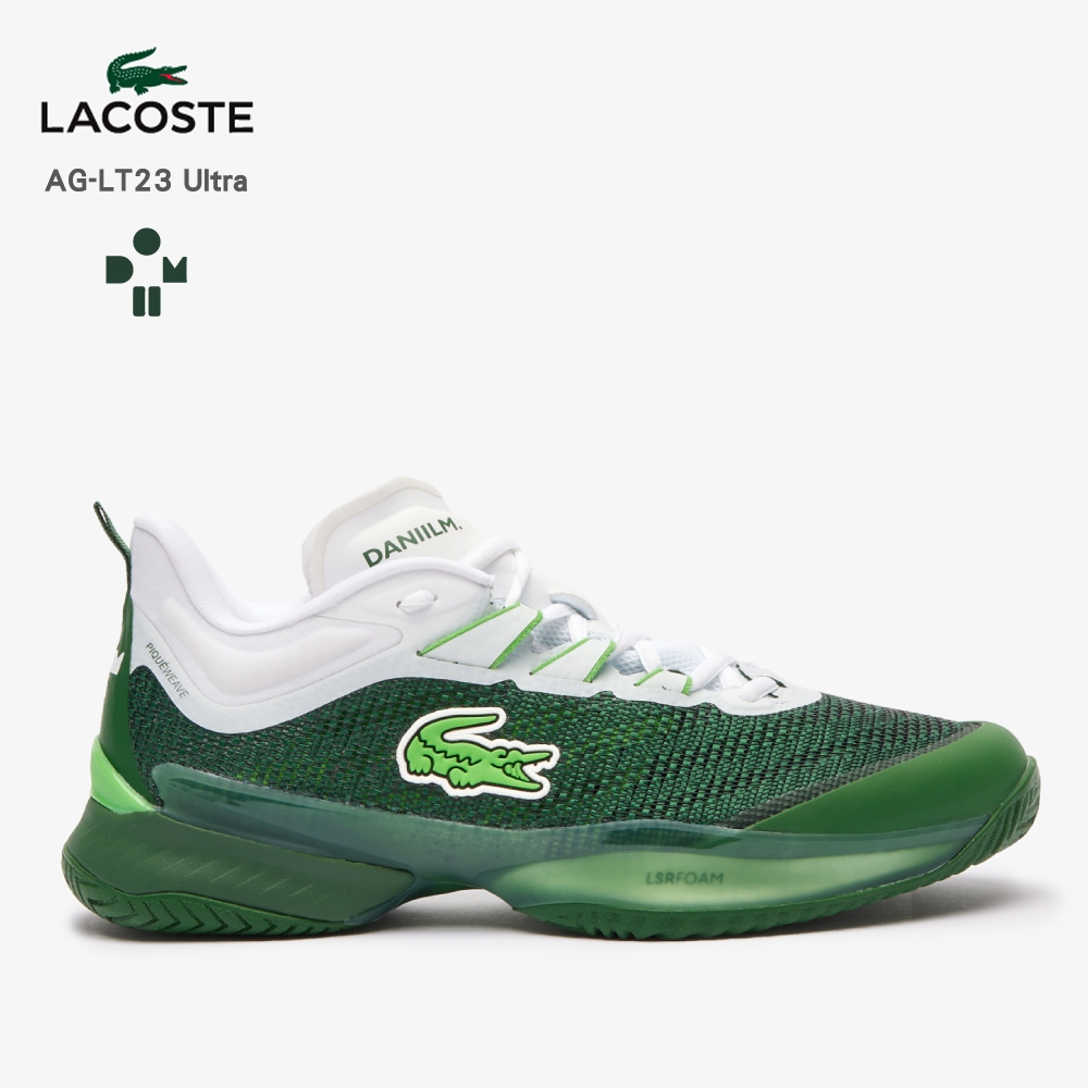 LACOSTE 網球鞋 AG-LT23 Ultra 男鞋 白/綠