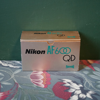 【星期天古董相機】NIKON AF 600 QD 原廠紙盒