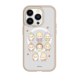【TOYSELECT】Disney Ufufy系列-白雪公主與小矮人款極光霧透MagSafe iPhone手機殼