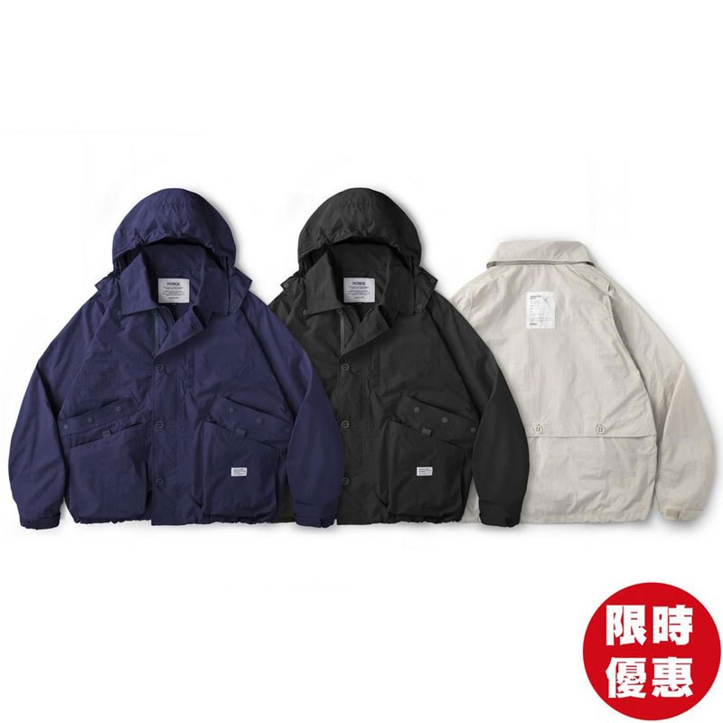 FILTER017 NYLON ANTI-TEAR MK3 FILGHT JKT 尼龍抗撕裂 可拆帽 飛行夾克 (三色)