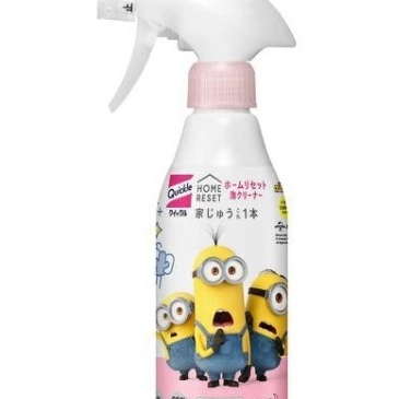 日本製 花王kao HOME RESET 居家萬用清潔 泡沫噴霧 300ml~小小兵限定包裝