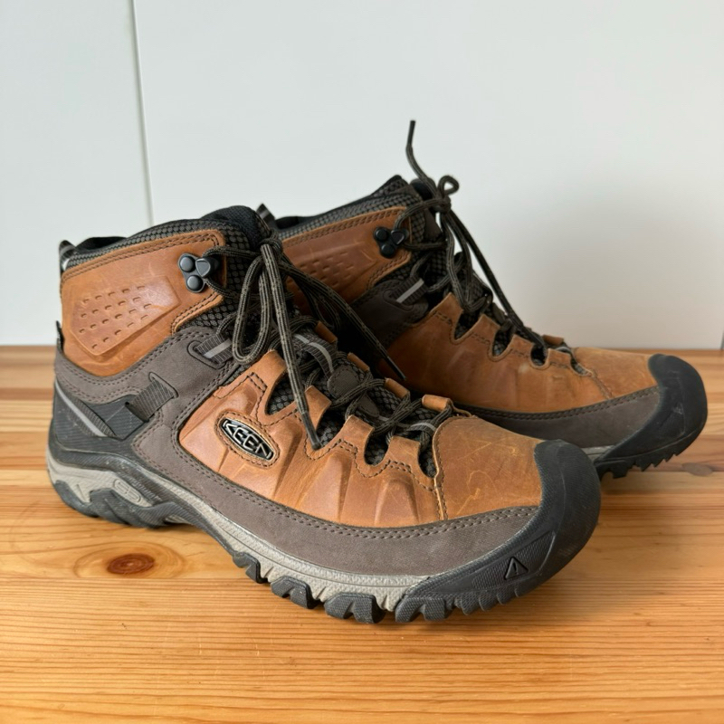 KEEN Targhee III Mid 防水中筒登山健行鞋 男款 US8.5 正版公司貨 極新便宜賣（二手）