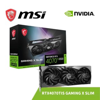 MSI 微星 RTX 4070 Ti SUPER 16G GAMING X SLIM 顯示卡