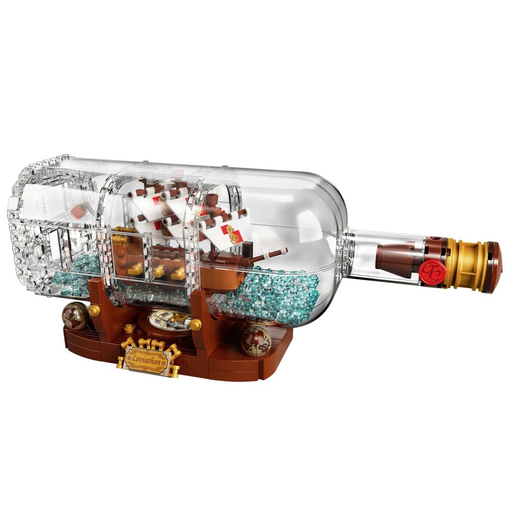 二手樂高 LEGO 21313 瓶中船 Ship in a Bottle IDEAS 絕版品二手 同 92177