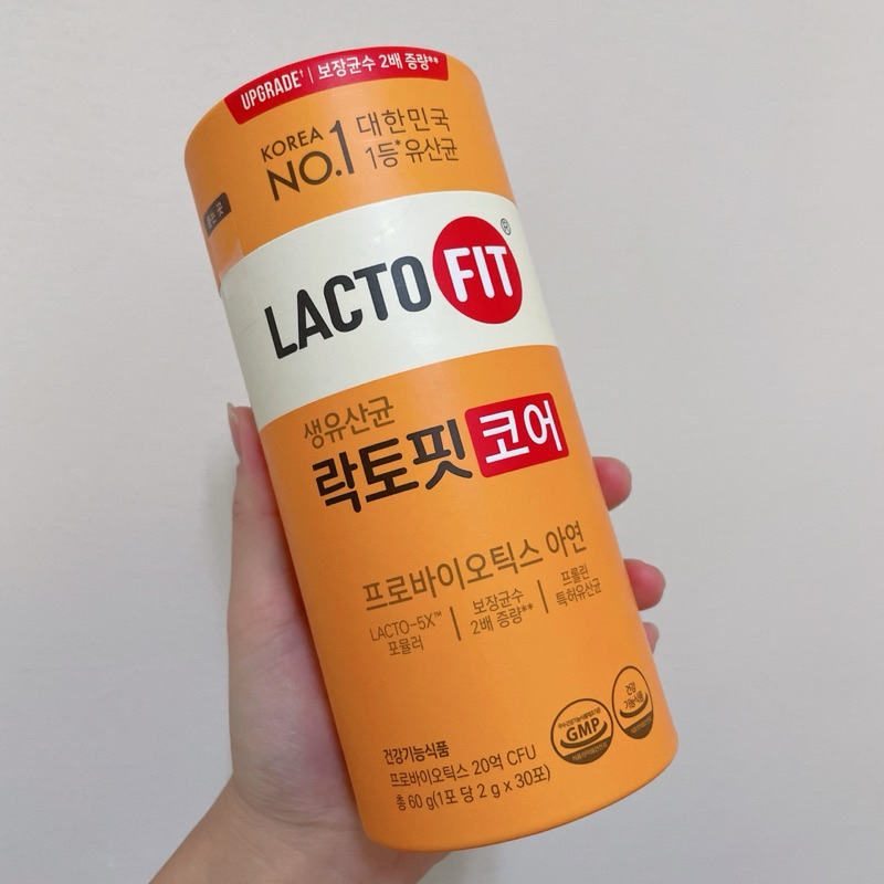 現貨 韓國購入 LACTO-FIT 鐘根堂 益生菌 成人加強 2g*30包 橘色 乳酸菌 鍾根堂 5X