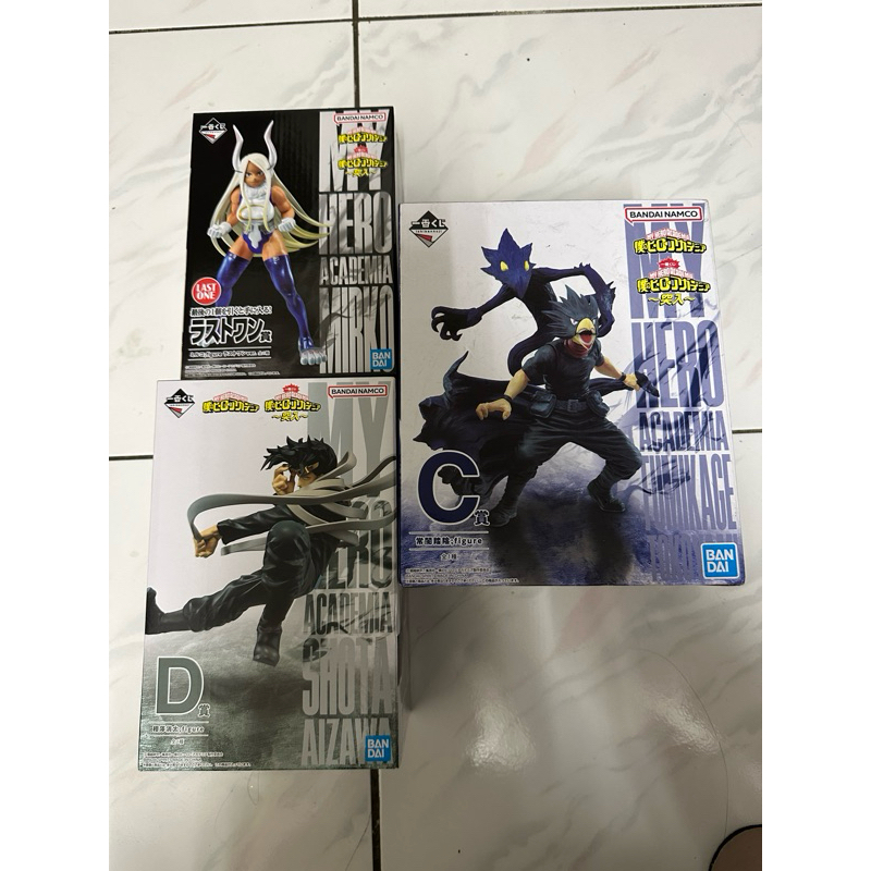 一番賞 我的英雄學院～突入～ C賞常闇踏陰 D賞相澤消太 最後賞米爾科