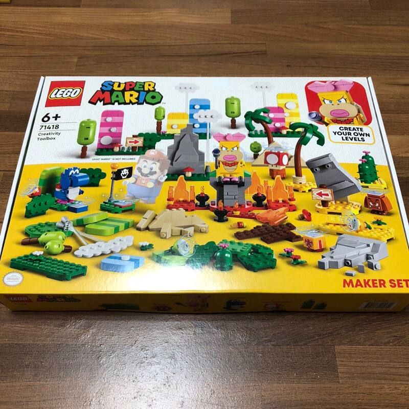 （全新） LEGO 樂高 71418 超級 瑪利歐 Super Mario 創意 工具箱 擴充組