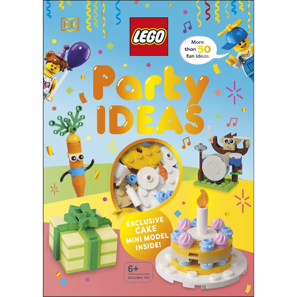 【英國 DK】LEGO Party Ideas (With Exclusive LEGO Model) 樂高派對點子書