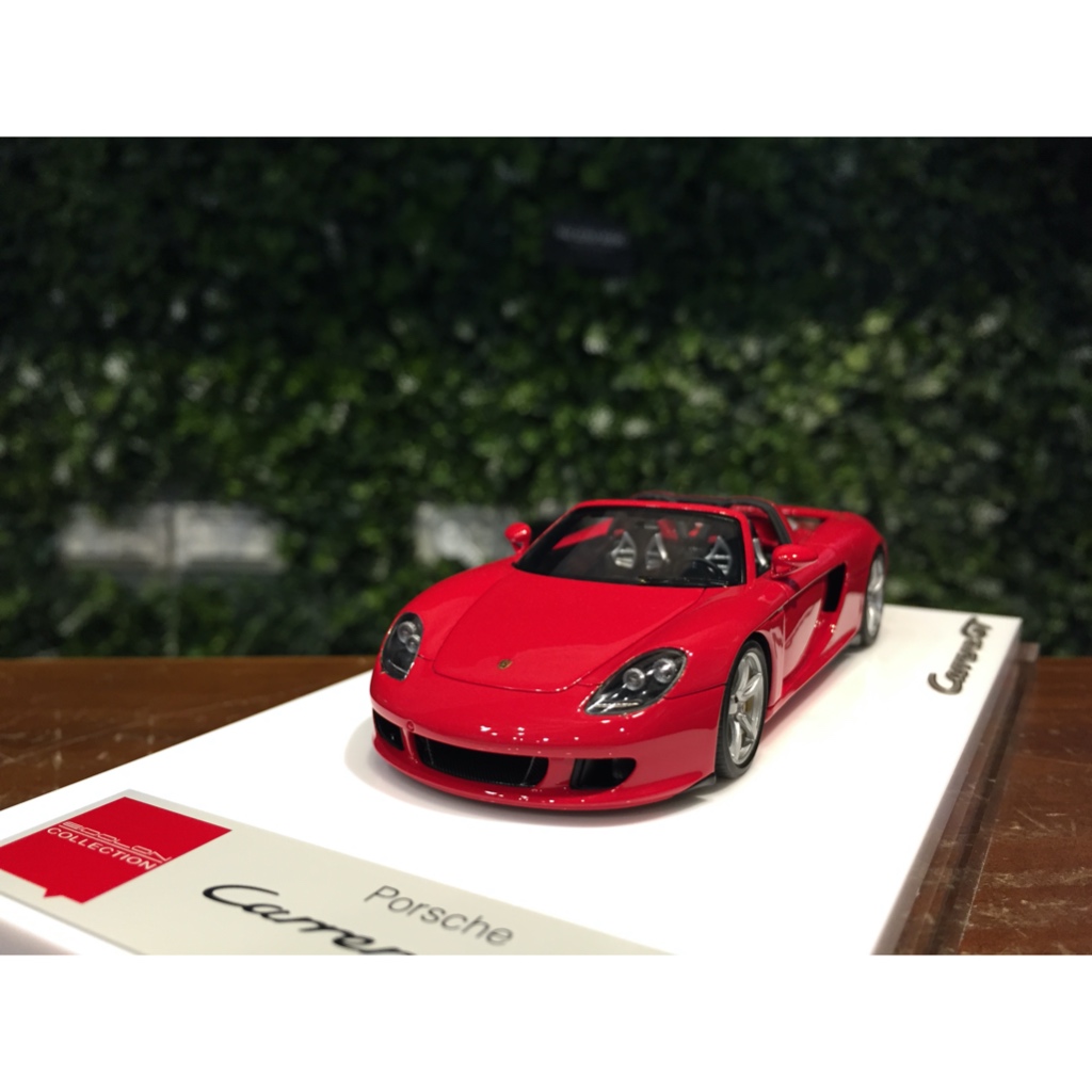 1/43 MakeUp Porsche Carrera GT 2004 Red EM566C【MGM】