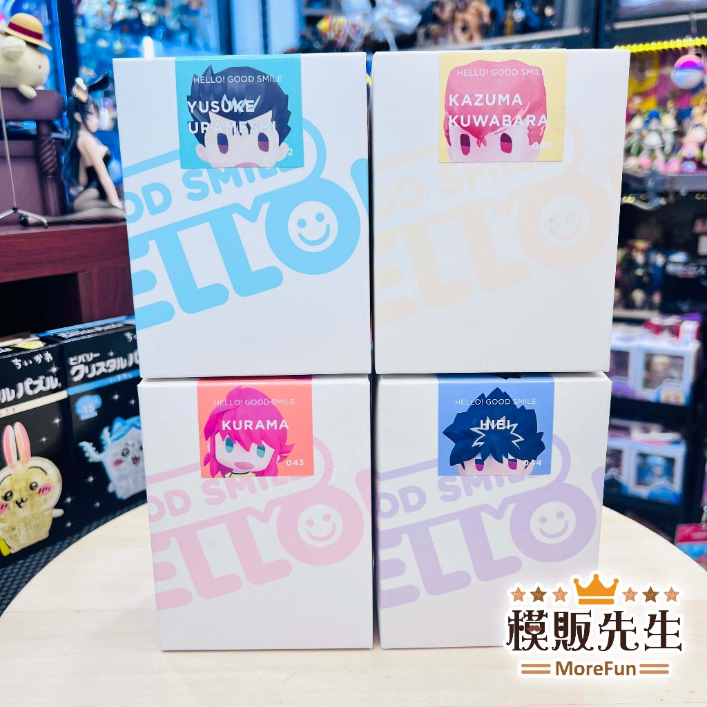 【模販先生】現貨 GSC HELLO! GOOD SMILE 幽助 藏馬 桑原 飛影 幽遊白書 PVC 公仔
