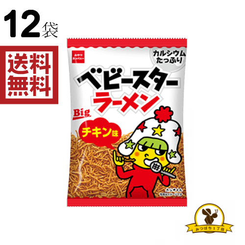 【日本限定】優雅食 模範生 點心麵 雞肉口味 大包裝 74克x12袋