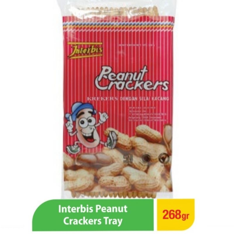 INTERBIS Peanut Crackers 花生夾心餅乾 268g