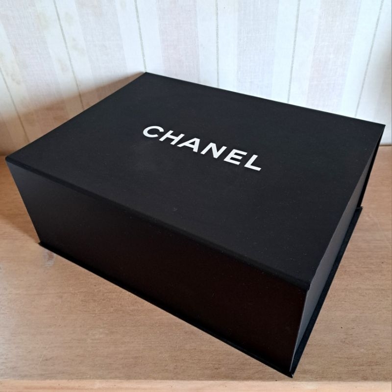 CHANEL 香奈兒 磁吸盒 包包紙盒 磁蓋紙箱 包裝盒 禮盒 收納盒
