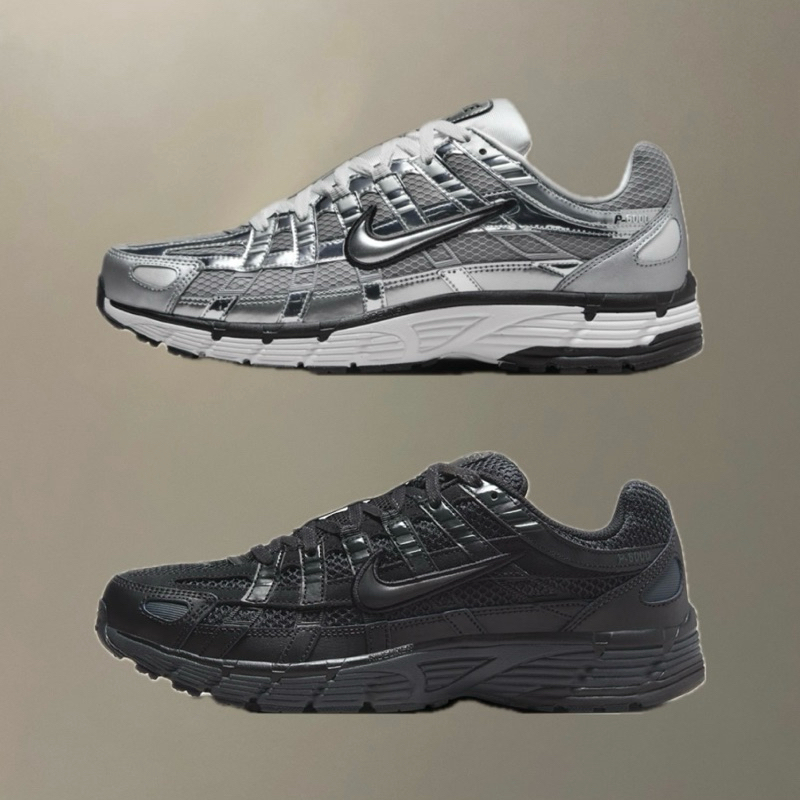 [Ban]Nike P-6000 Metallic  鈦銀 全黑 復古慢跑鞋 CN0149-001 FQ8732-010