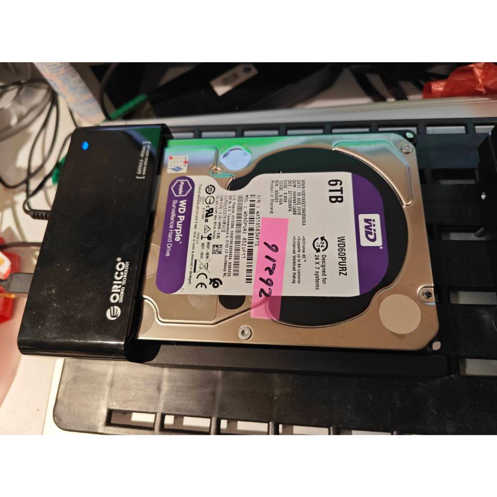 紫標硬碟 SATA 3.5吋硬碟 WD WD Toshiba Seagate HITACHI 6TB 企業級 NO.5