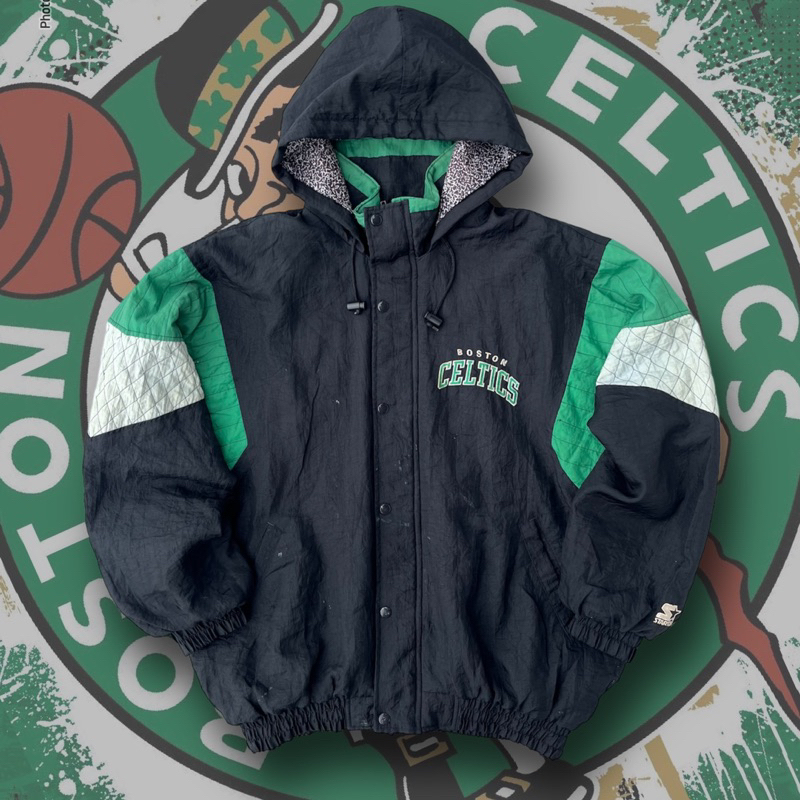 Boston Celtics 90’s Jacket ☘️ Starter 塞爾提克 鋪棉外套 NBA 外套 球衣 古著