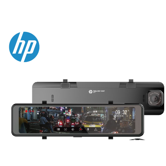 HP惠普 S975 後視鏡型 汽車行車記錄器